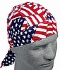Wavy American Flag, Standard Headwrap